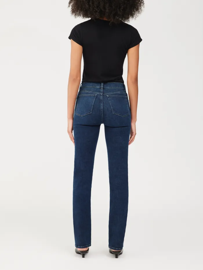 Women Mara Straight Mid Rise Instasculpt 31034 Jeans DL1961 Tall