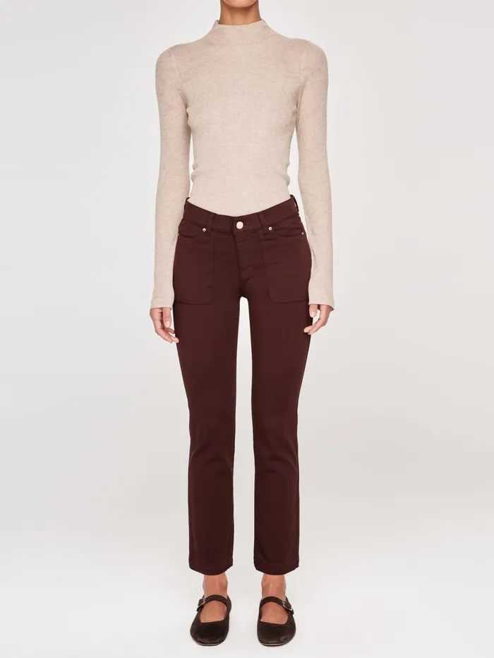 Women Mara Straight Mid Rise Instasculpt Ankle DL1961 Straight