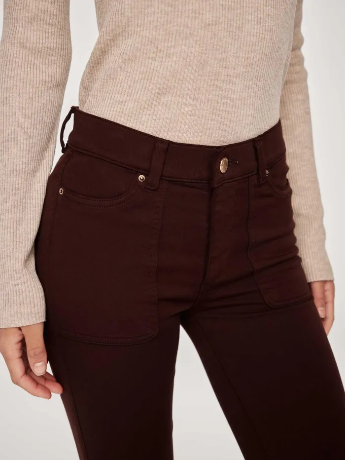 Women Mara Straight Mid Rise Instasculpt Ankle DL1961 Straight