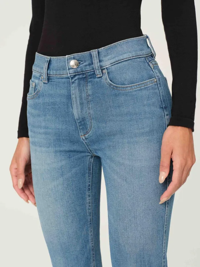 Women Mara Straight Mid Rise Instasculpt Ankle Jeans DL1961 Instasculpt