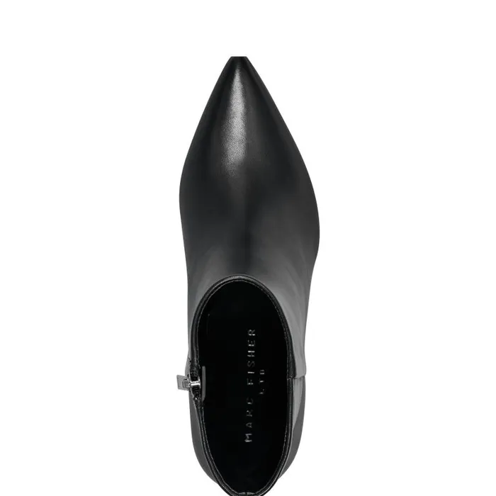 Women Marc Fisher Boots and Booties Iggy Dress Bootie Black Leather