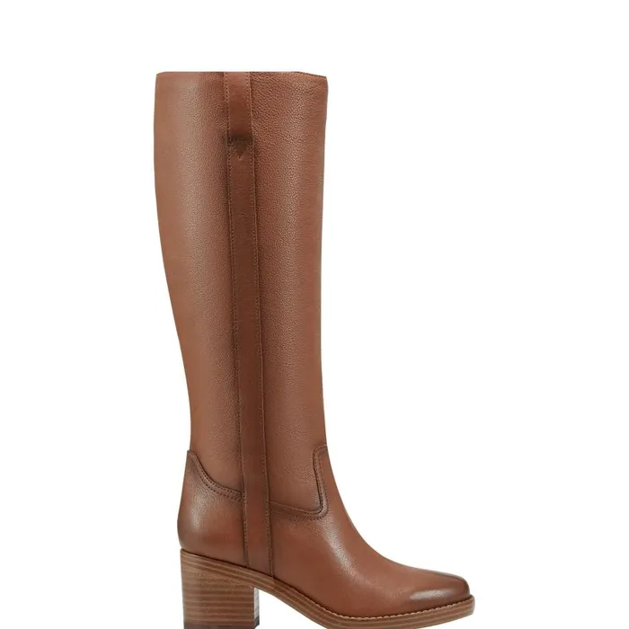 Women Marc Fisher Boots Hydria Block Heel Boot Natural