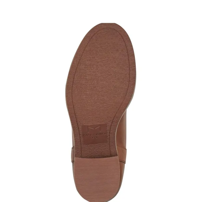 Women Marc Fisher Boots Hydria Block Heel Boot Natural