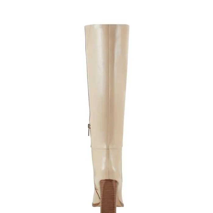 Women Marc Fisher Dress Boots Lannie Dress Boot Light Natural