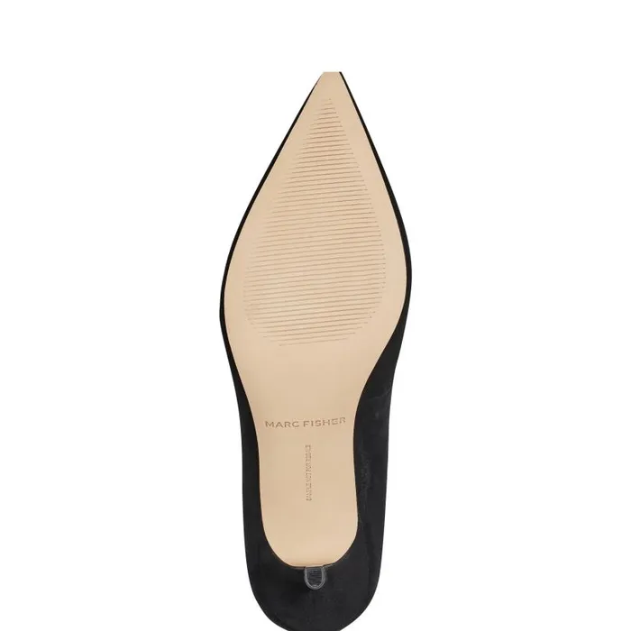 Women Marc Fisher Heels and Pumps Alola Pump Black Suede
