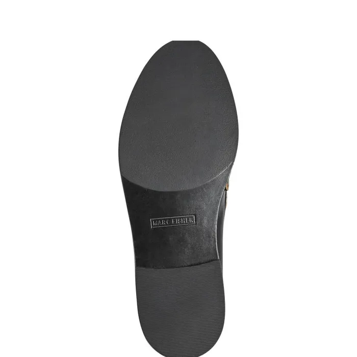 Women Marc Fisher Loafers and Flats Calixy Loafer Blackcreambrown