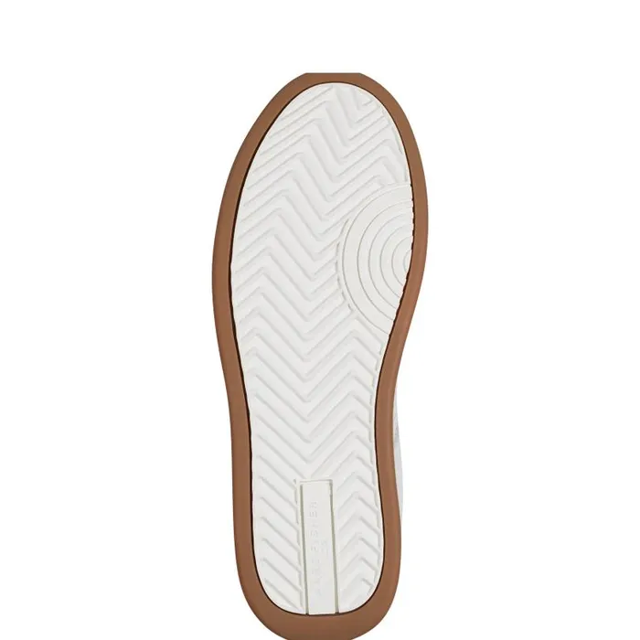 Women Marc Fisher Loafers and Flats Flynnt Laceup Sneaker White