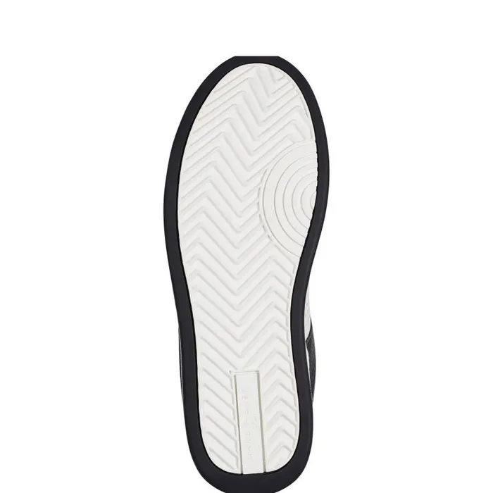 Women Marc Fisher Loafers and Flats Flynnt Laceup Sneaker Whiteblack