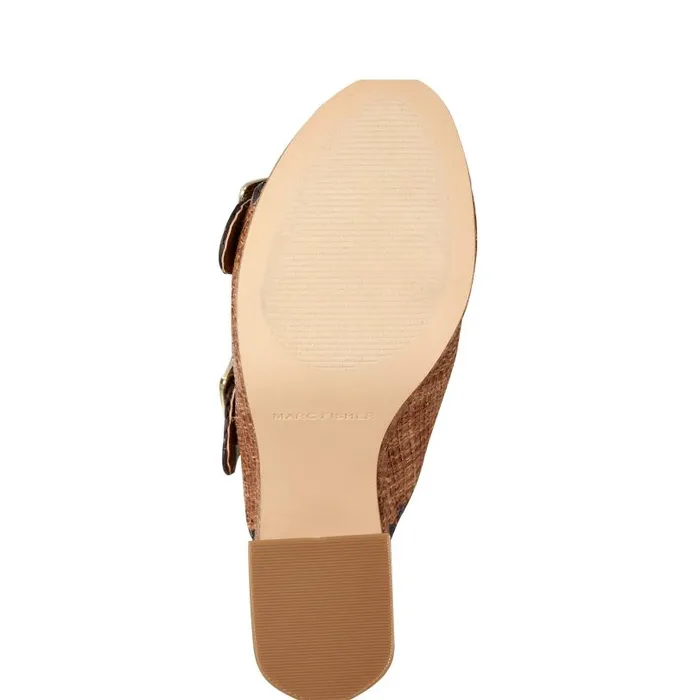 Women Marc Fisher Sandals Dalen Platform Sandal Brown
