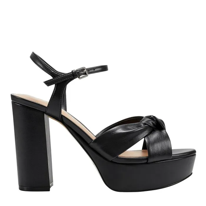 Women Marc Fisher Sandals Deren Platform Sandal Black