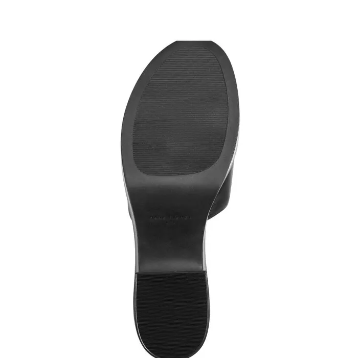 Women Marc Fisher Sandals Forina Platform Slide Sandal Black