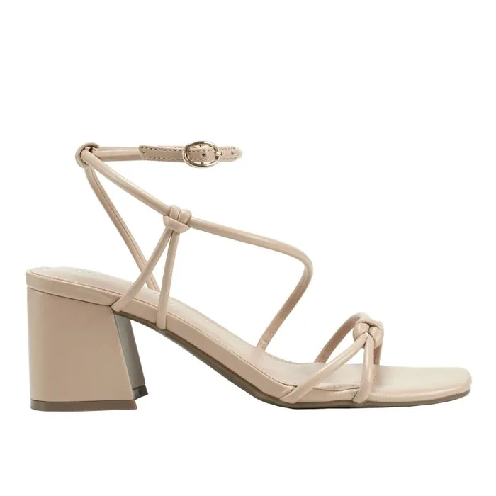 Women Marc Fisher Sandals Gurion Block Heel Sandal Light Natural