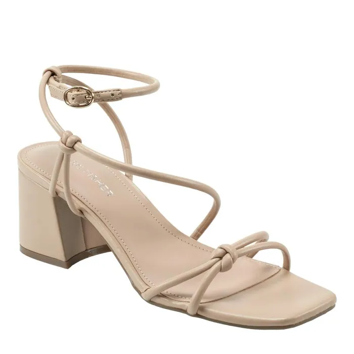 Women Marc Fisher Sandals Gurion Block Heel Sandal Light Natural