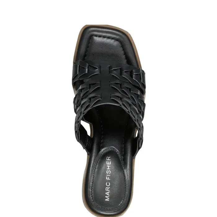 Women Marc Fisher Sandals Melita Block Heel Sandal Black