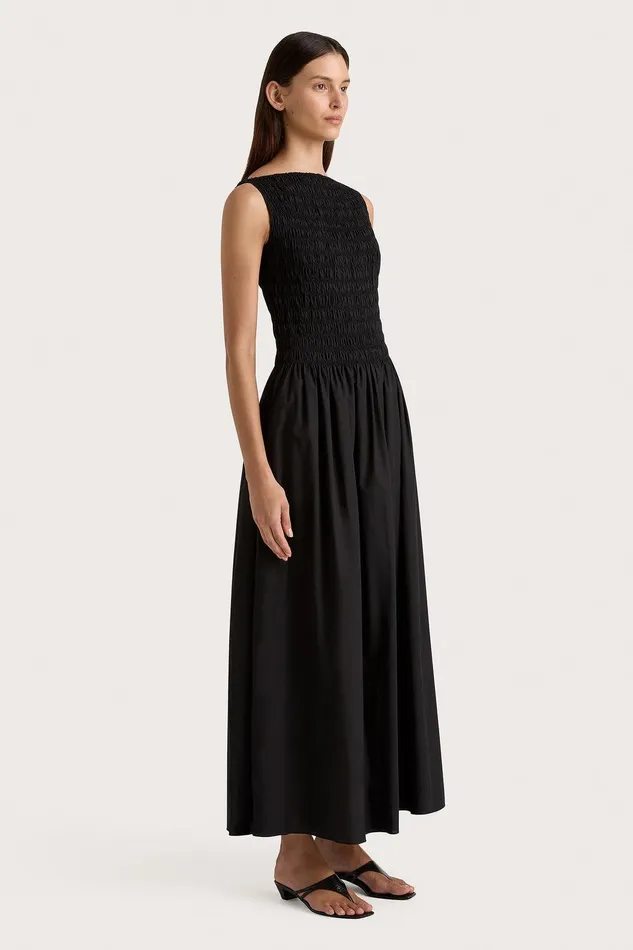 Women Margot Maxi Dress Black Faithfull The Brand Dresses Women Margot Maxi Dress Black Faithfull The Brand Dresses
