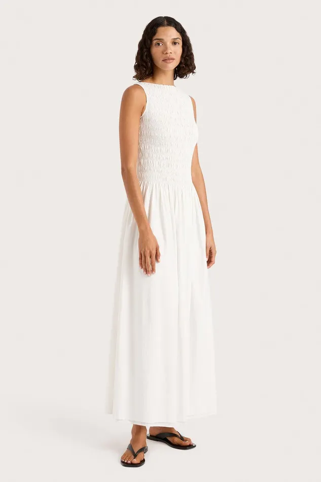 Women Margot Maxi Dress White Faithfull The Brand Dresses Women Margot Maxi Dress White Faithfull The Brand Dresses