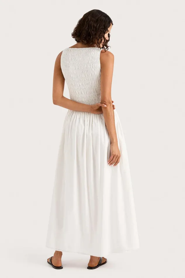 Women Margot Maxi Dress White Faithfull The Brand Dresses Women Margot Maxi Dress White Faithfull The Brand Dresses