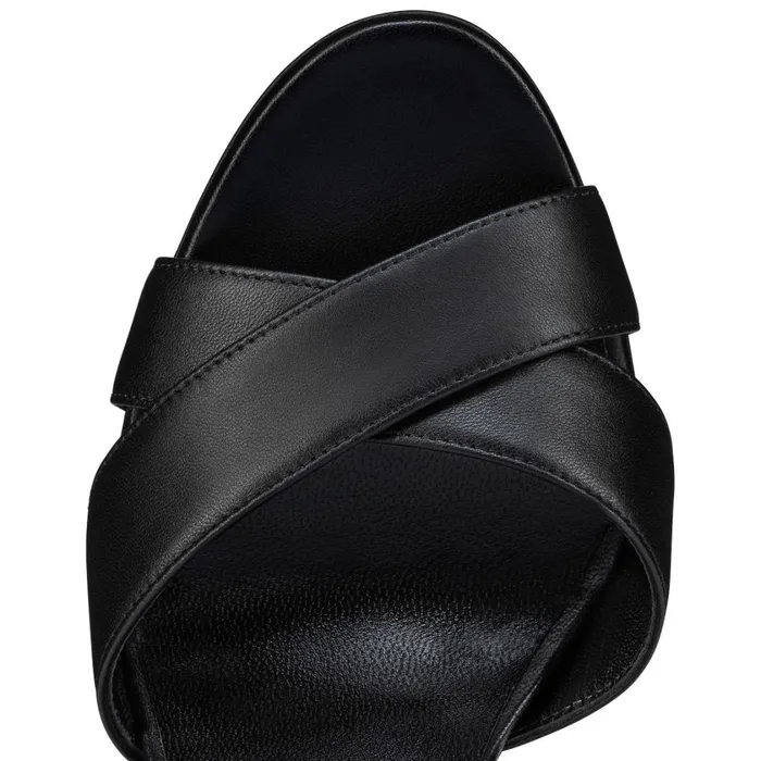 Women Mariza 85 Mm Sandals 8211 Nappa Leather 8211 Black Black Christian Louboutin Sandals and Slides