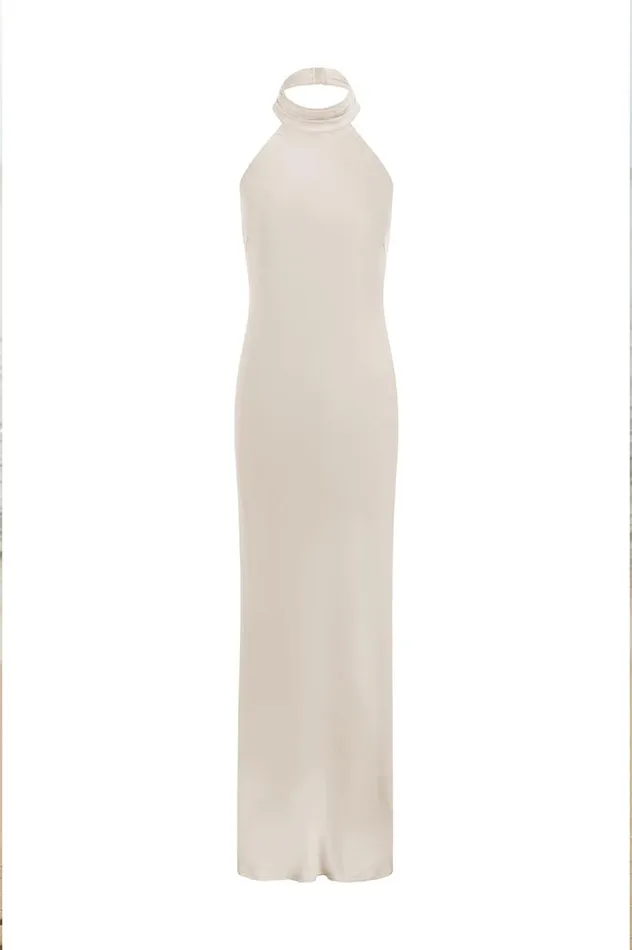 Women Maxi Dresses Runaway The Label BRIGITTE MAXI DRESS Ivory