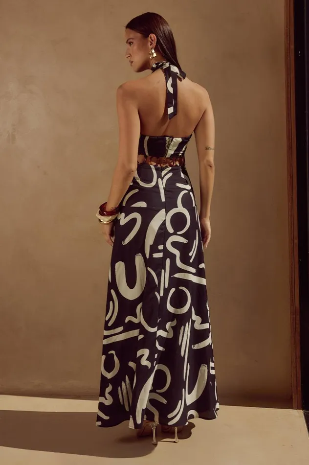 Women Maxi Dresses Runaway The Label CARMEN MAXI DRESS York Black