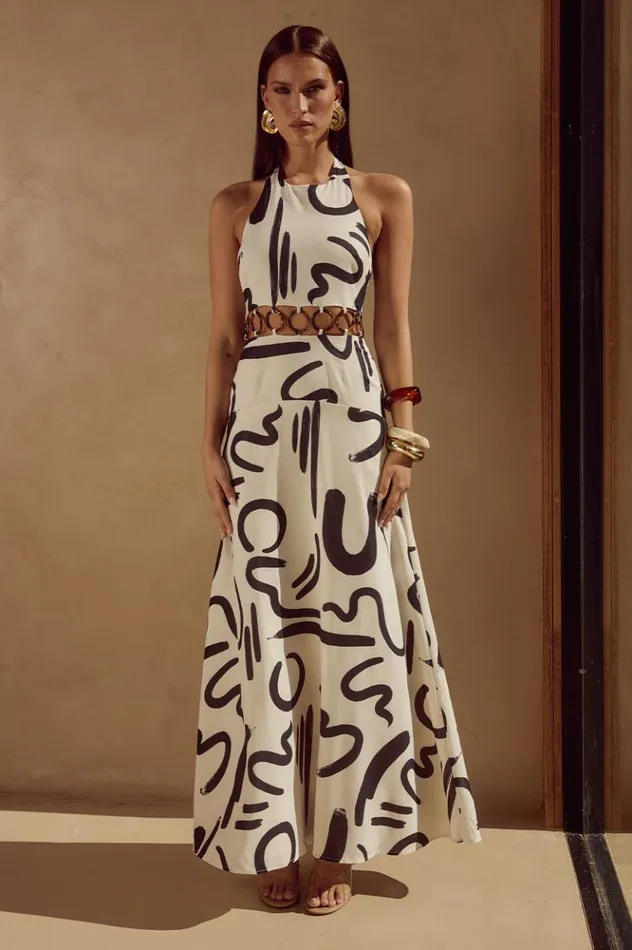 Women Maxi Dresses Runaway The Label CARMEN MAXI DRESS York Sand