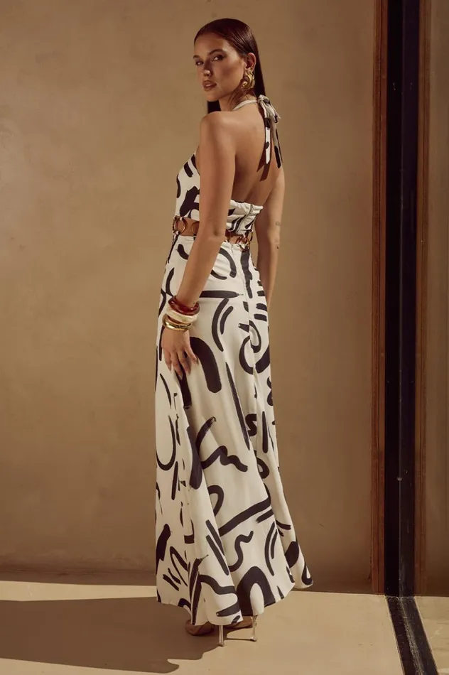Women Maxi Dresses Runaway The Label CARMEN MAXI DRESS York Sand
