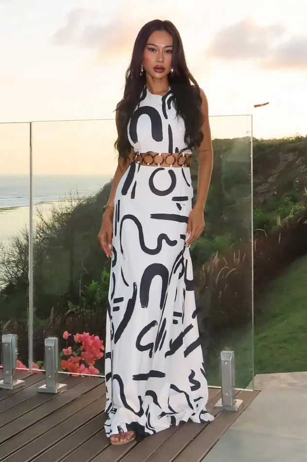 Women Maxi Dresses Runaway The Label CARMEN MAXI DRESS York Sand