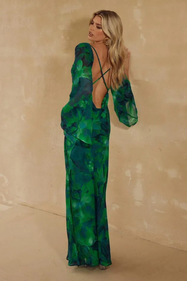 Women Maxi Dresses Runaway The Label KIMBER MAXI DRESS Calista Green