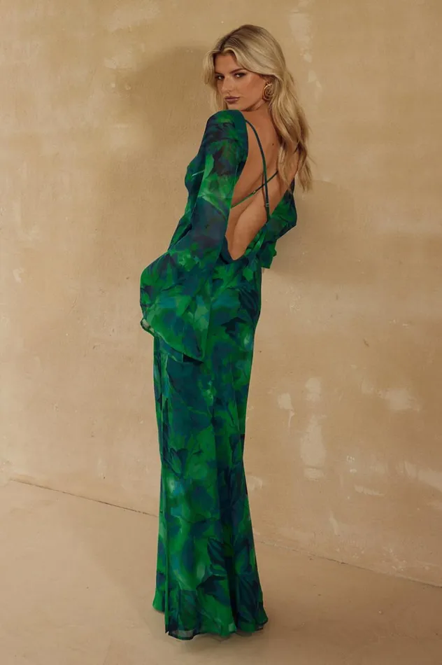 Women Maxi Dresses Runaway The Label KIMBER MAXI DRESS Calista Green