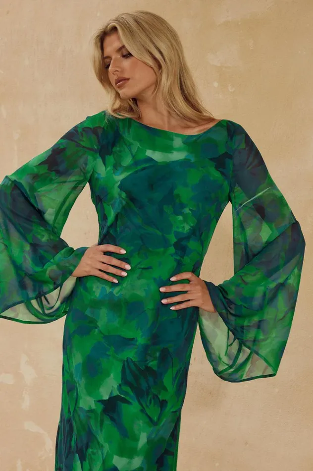 Women Maxi Dresses Runaway The Label KIMBER MAXI DRESS Calista Green