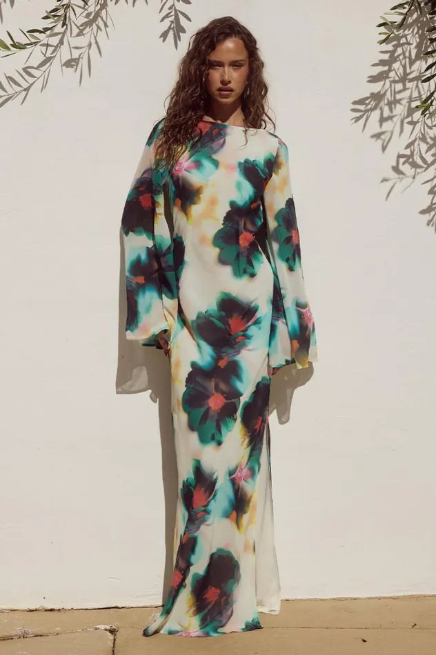 Women Maxi Dresses Runaway The Label KIMBER MAXI DRESS Camila Print