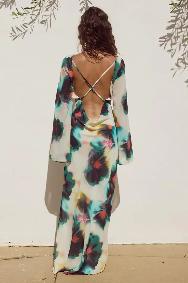 Women Maxi Dresses Runaway The Label KIMBER MAXI DRESS Camila Print