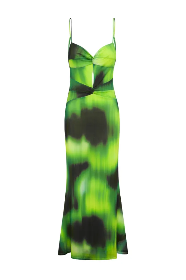 Women Maxi Dresses Runaway The Label MARLINI MAXI DRESS Lotus Print