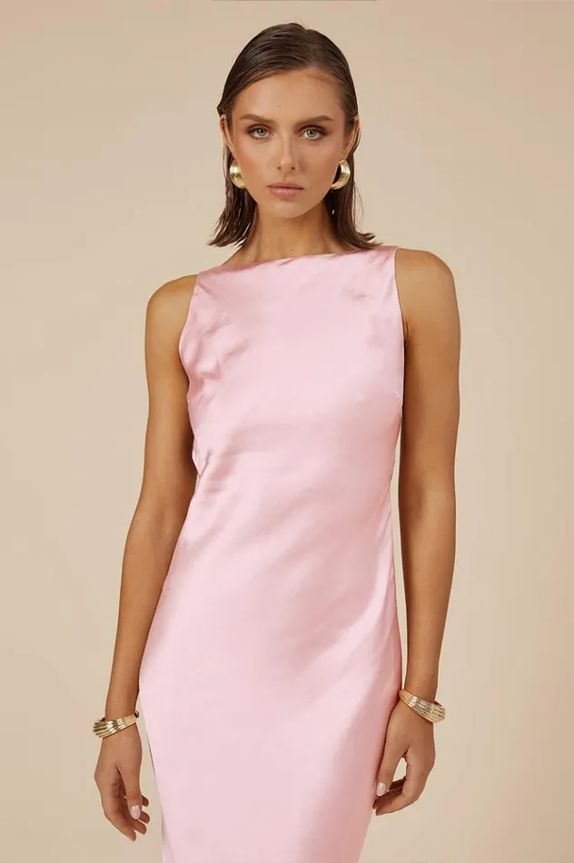 Women Maxi Dresses Runaway The Label SAMSARA DRESS Musk