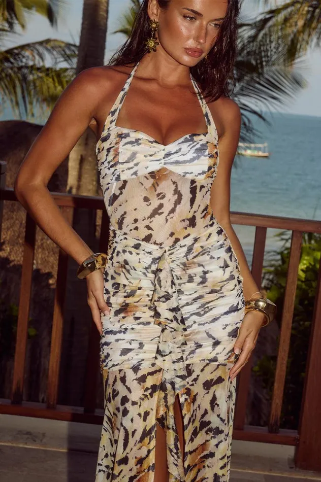 Women Maxi Dresses Runaway The Label TORTINA MAXI DRESS Kantina Print