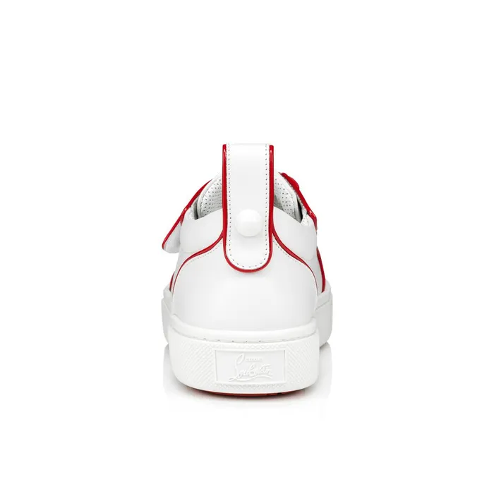 Women Maxi Toyototoy Sneakers 8211 Calf Leather 8211 White White Christian Louboutin Sneakers