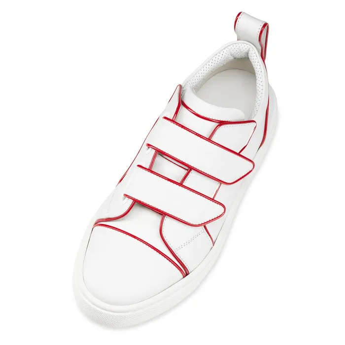 Women Maxi Toyototoy Sneakers 8211 Calf Leather 8211 White White Christian Louboutin Sneakers