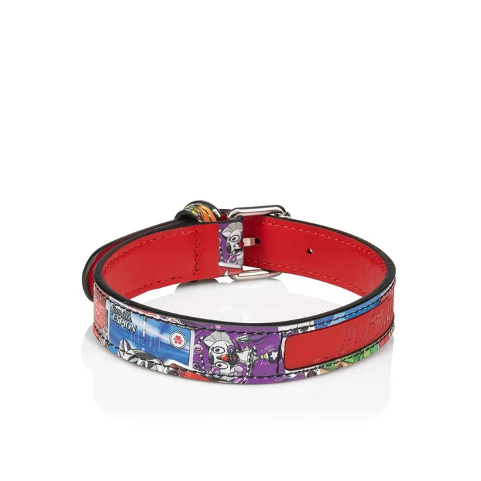WomenMen Loubicollar S Pet Collar 8211 Canva Happy Loubies Print And Rubber 8211 Multicolor Multicolor Christian Louboutin Pet Accessories WomenMen Loubicollar S Pet Collar 8211 Canva Happy Loubies Print And Rubber 8211 Multicolor Multicolor Christian Louboutin Pet Accessories
