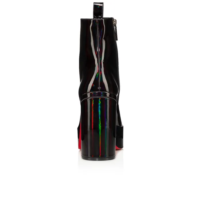 WomenMen Stage Angels 120 Mm Boots 8211 Patent Calf Psychic 8211 Black Black Christian Louboutin Ankle Boots