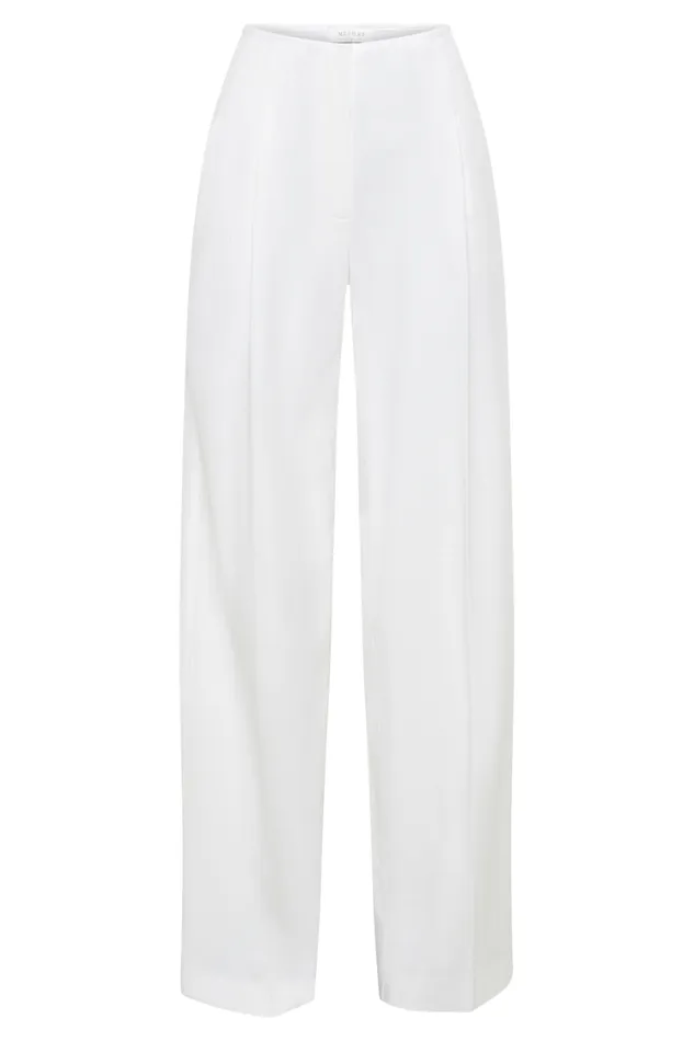 Women Meshki Bottoms Adina Linen Pant 8211 White