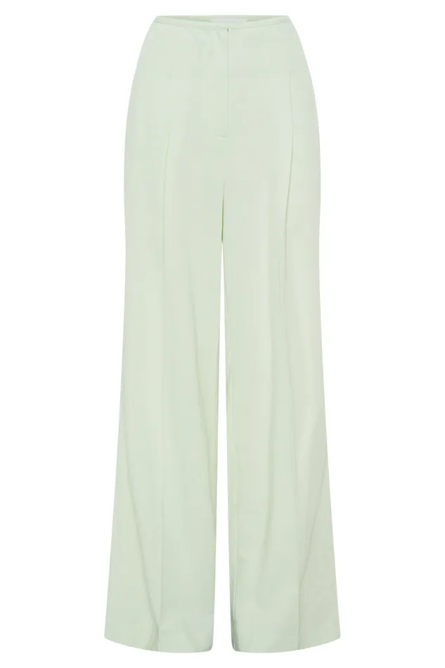 Women Meshki Bottoms Adrina Straight Leg Linen Pant 8211 Mint