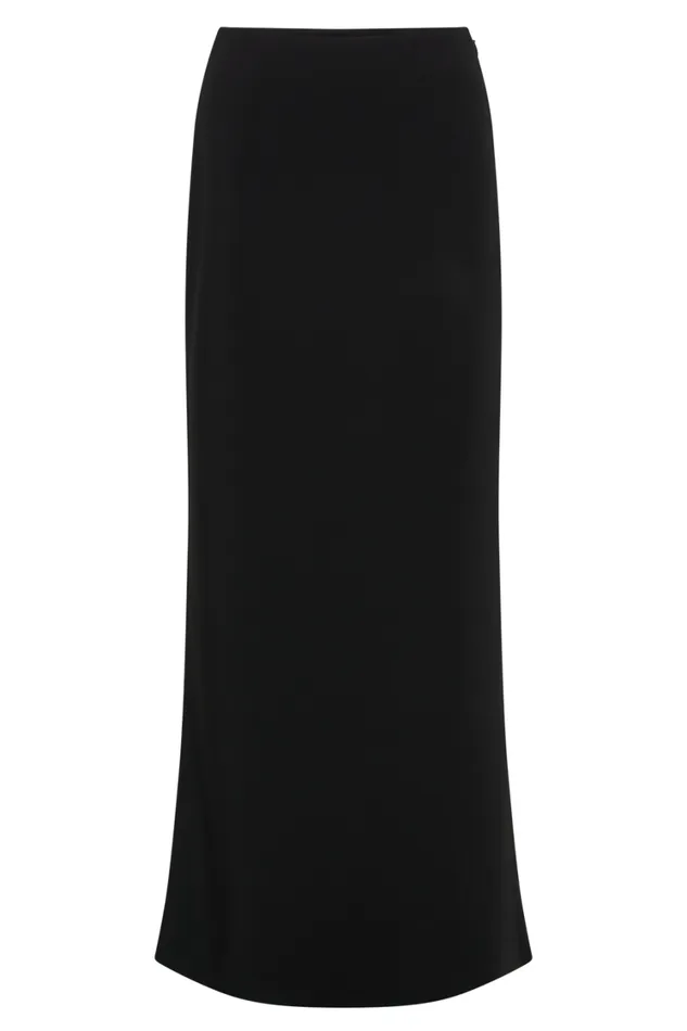 Women Meshki Bottoms Charlene Slinky Midi Skirt 8211 Black