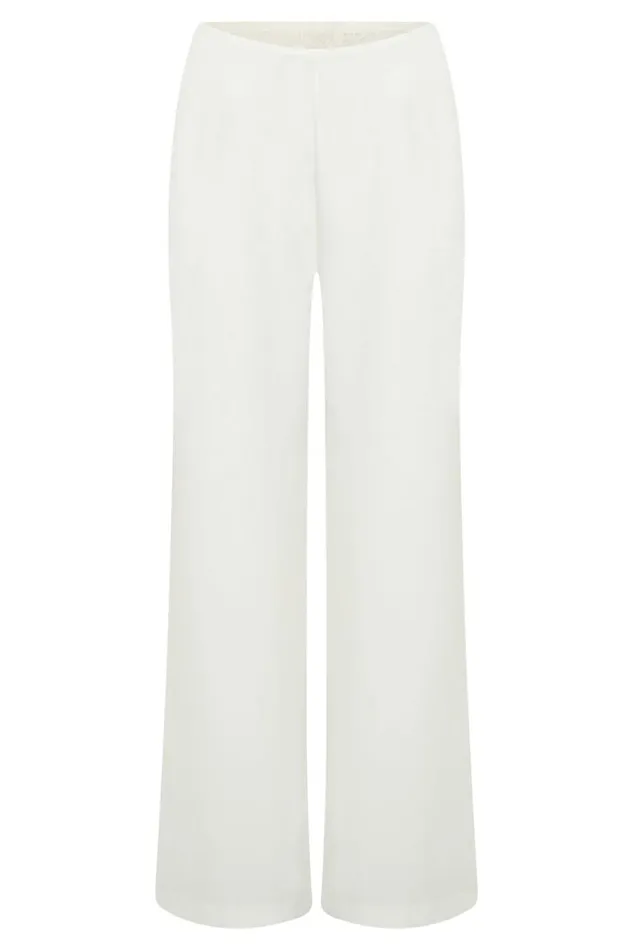 Women Meshki Bottoms Estee Split Lace Pants 8211 White