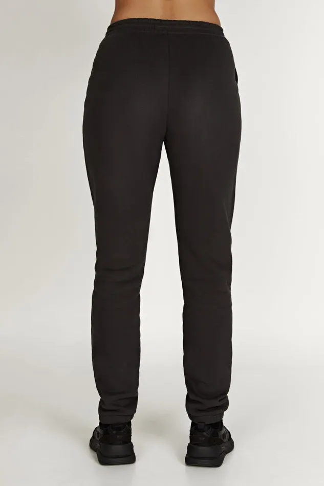 Women Meshki Bottoms Frankie Unisex Jogger 8211 Dusk Black