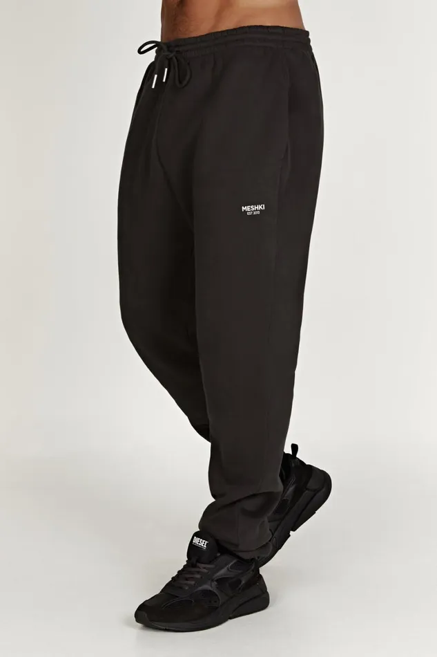 Women Meshki Bottoms Frankie Unisex Jogger 8211 Dusk Black