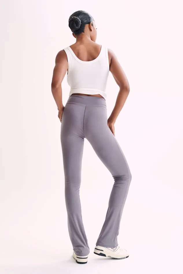 Women Meshki Bottoms Sabrina Modal Straight Leg Pant 8211 Slate Grey