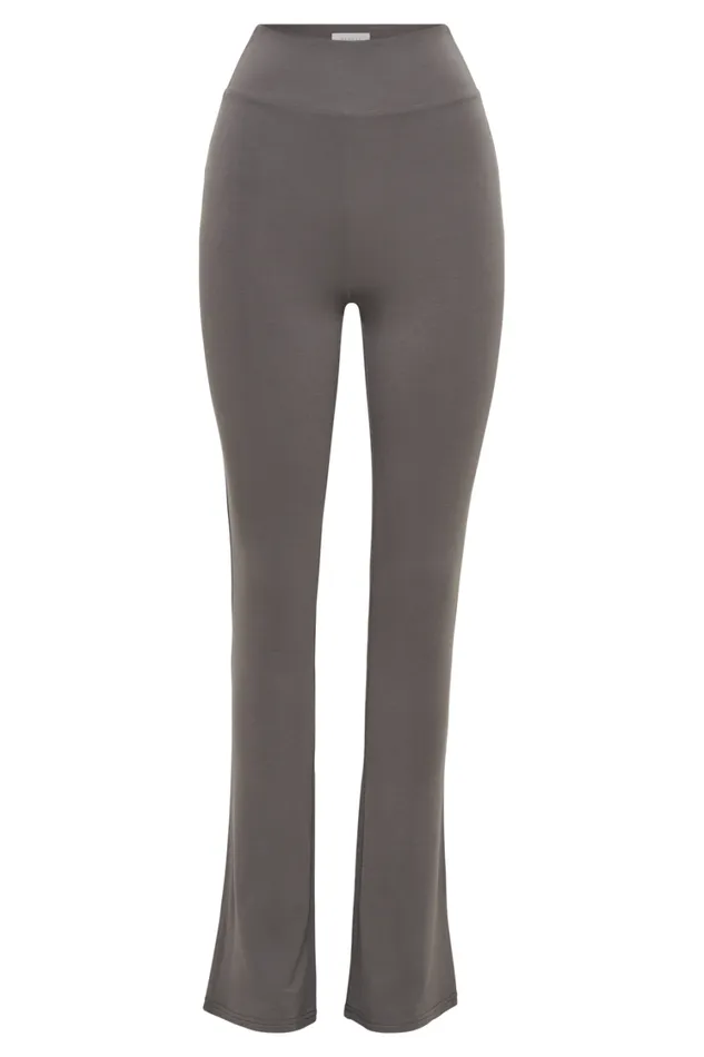 Women Meshki Bottoms Sabrina Modal Straight Leg Pant 8211 Slate Grey