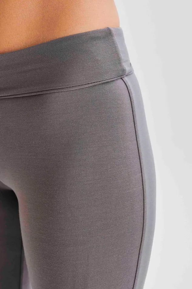 Women Meshki Bottoms Sabrina Modal Straight Leg Pant 8211 Slate Grey