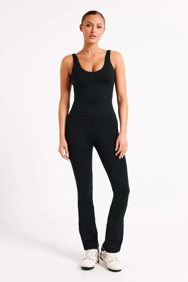 Women Meshki Bottoms Sherrie Yoga Pants 8211 Black