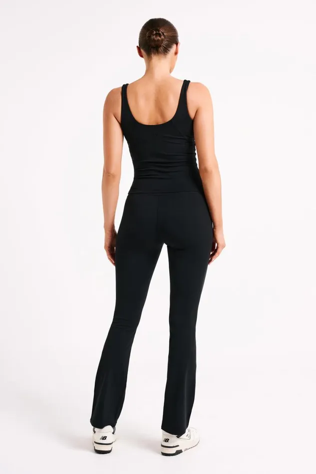 Women Meshki Bottoms Sherrie Yoga Pants 8211 Black